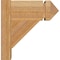 Ekena Millwork Traditional Arts & Crafts Rough Sawn Outlooker, Western Red Cedar, 6"W x 12"D x 12"H OUT06X12X12TRA03RWR - alternate 2